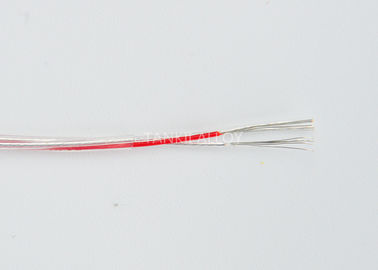 کابل ترموکوپل Pfa عایق بندی شده نوع K JX 2 * 0.5mm رنگ سفارشی ISO 9001